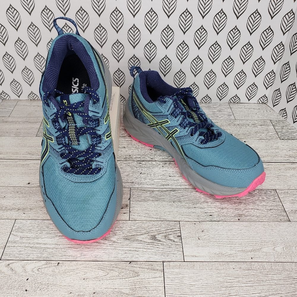 WomensASICS Gel Venture 9 Gris Blue 6W